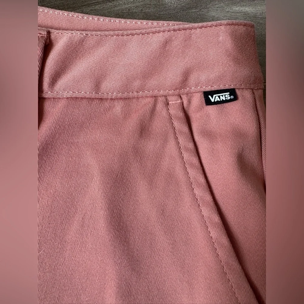 Vans Women’s Chino Skate Pants Terracotta Pink Size 24 Excellent Condition - Picture 3 of 12